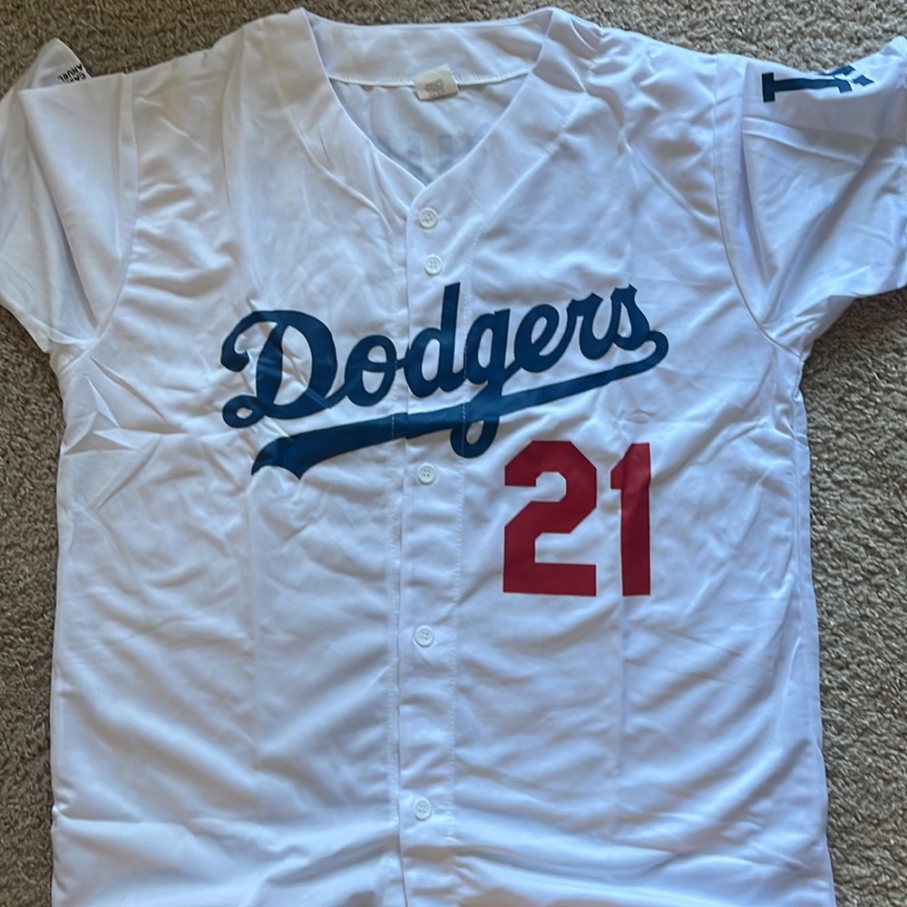 COPY - White Jersey Dodgers Xl / non original /NEw -Final sales /no returns